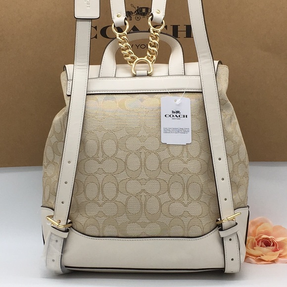 Coach Bags Coach Elle Backpack In Signature Jacquard Poshmark